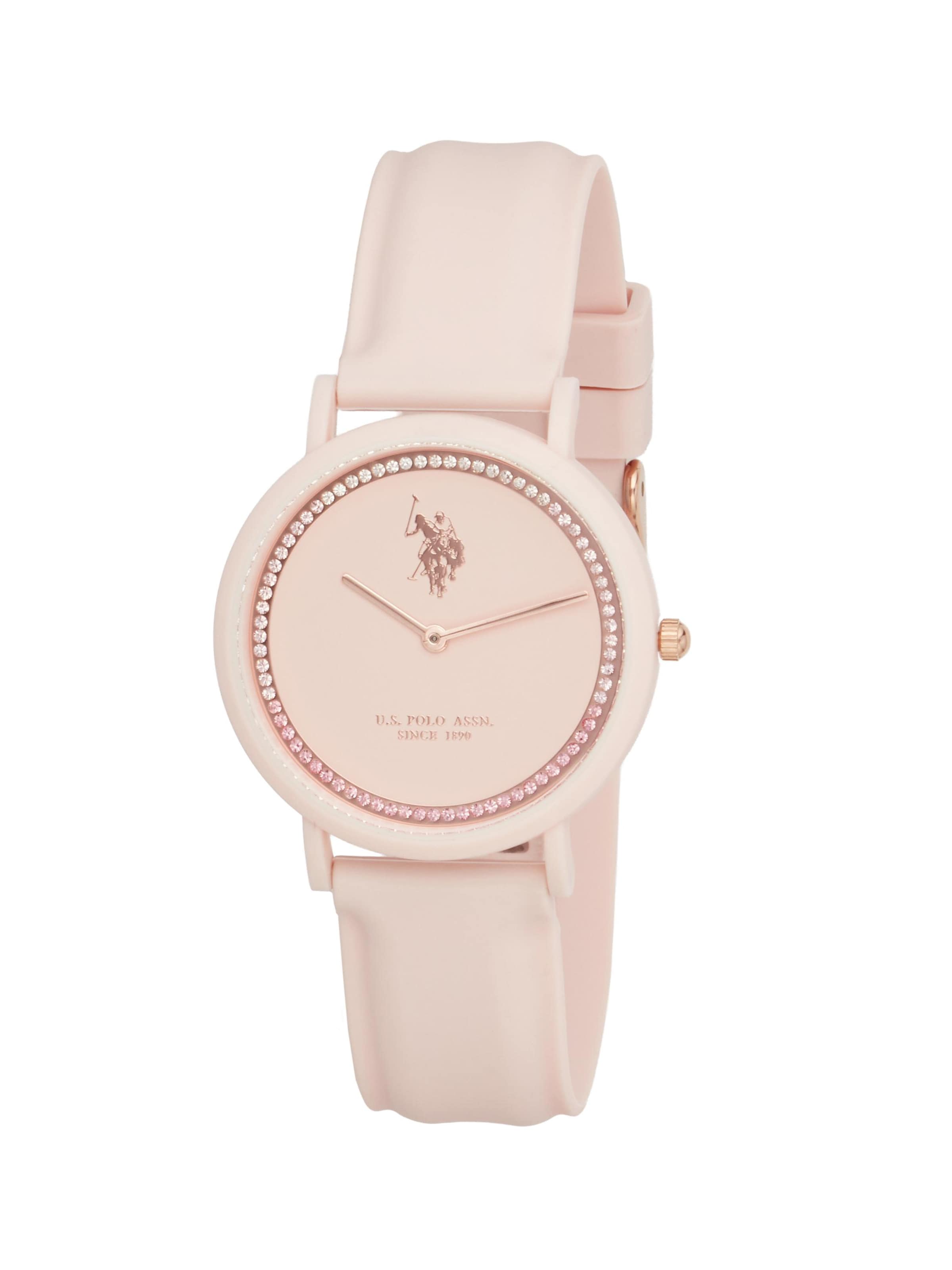 U.S. POLO ASSN. - Reloj analógico 'Destiny' en rosa