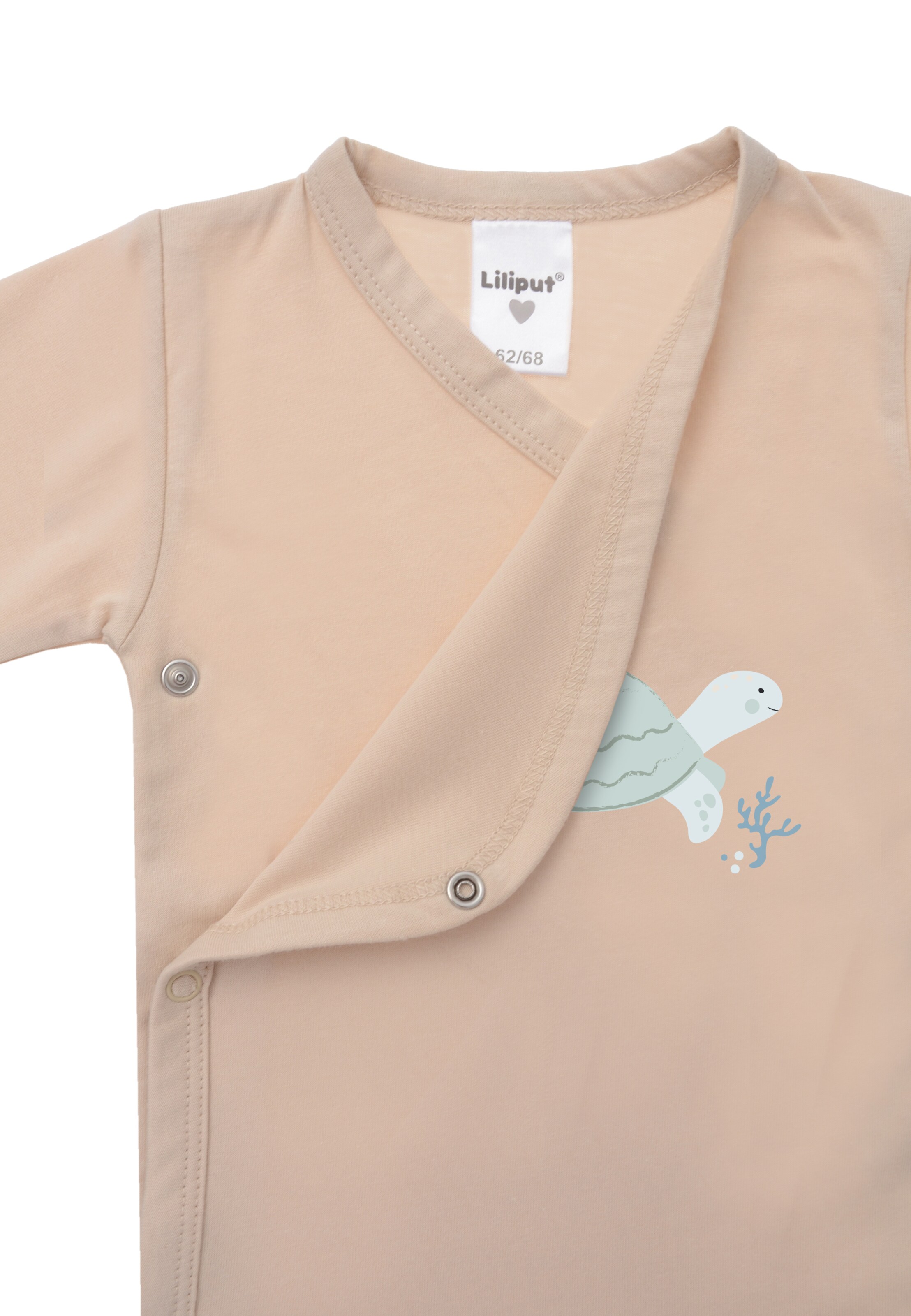 LILIPUT Romper/Bodysuit 'Schildkröte' in Beige