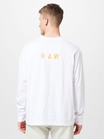 T-Shirt G-Star RAW en blanc