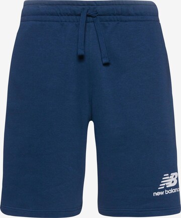 new balance Pants in Blue: front