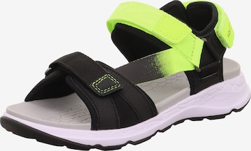 SUPERFIT - Zapatos abiertos en negro: frente