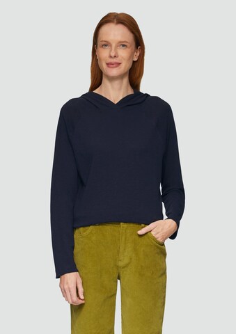 s.Oliver Shirt in Blauw: voorkant
