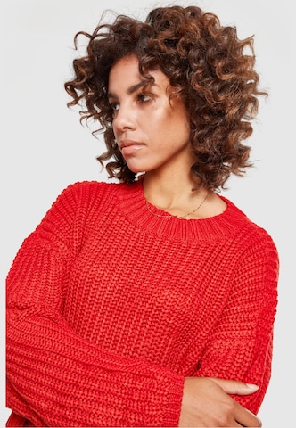 Urban Classics Sweater in Red