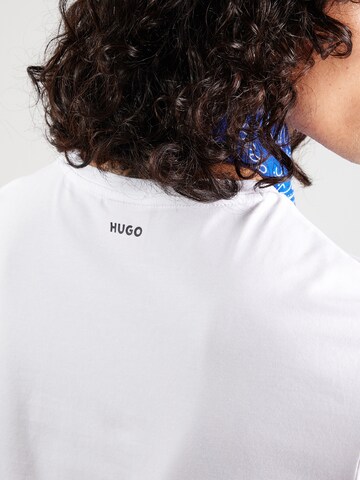 HUGO Shirt 'Round' in Zwart