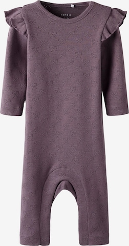 NAME IT - Pijama entero/body en lila: frente