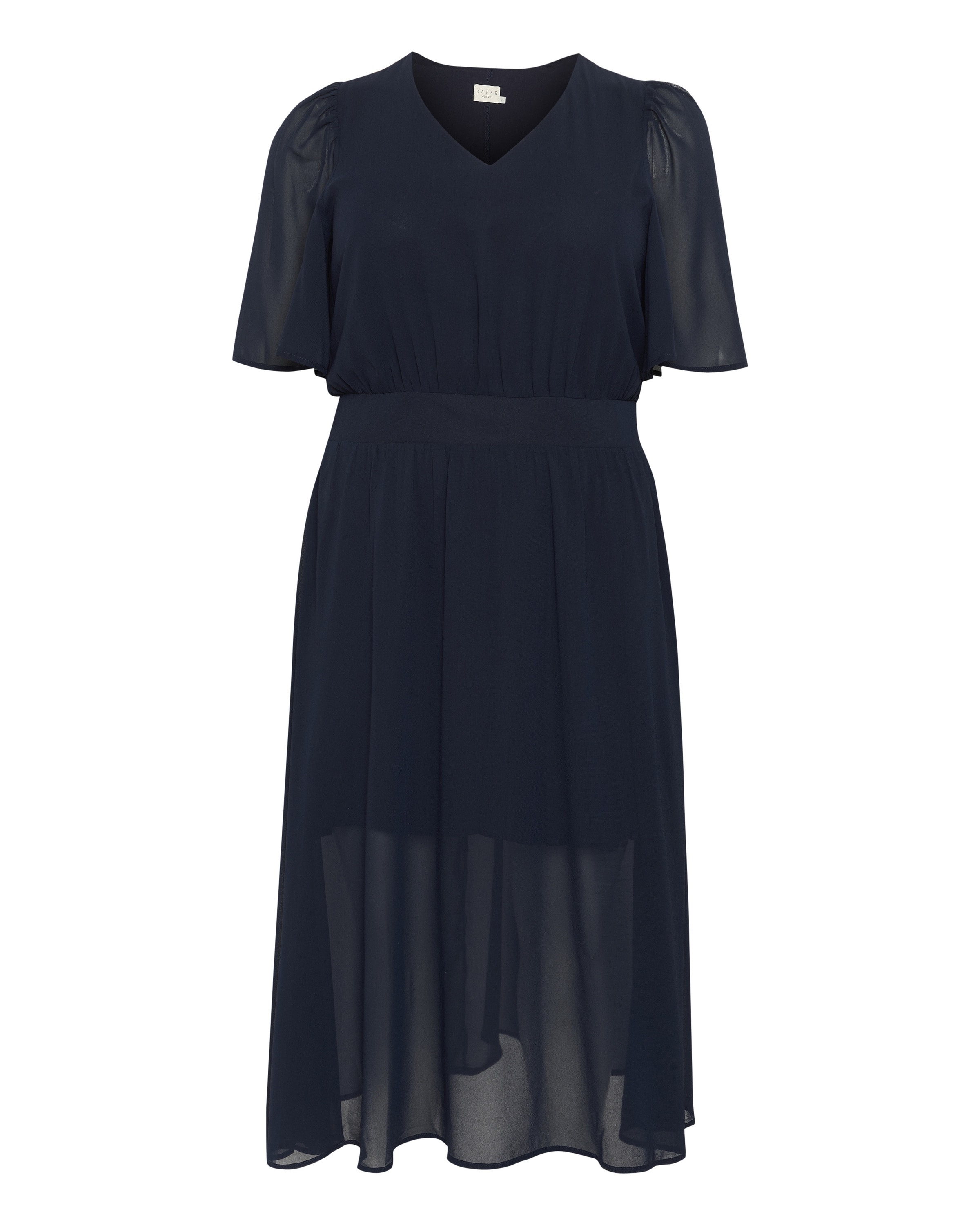 KAFFE CURVE Dress 'Evi' in Blue: front