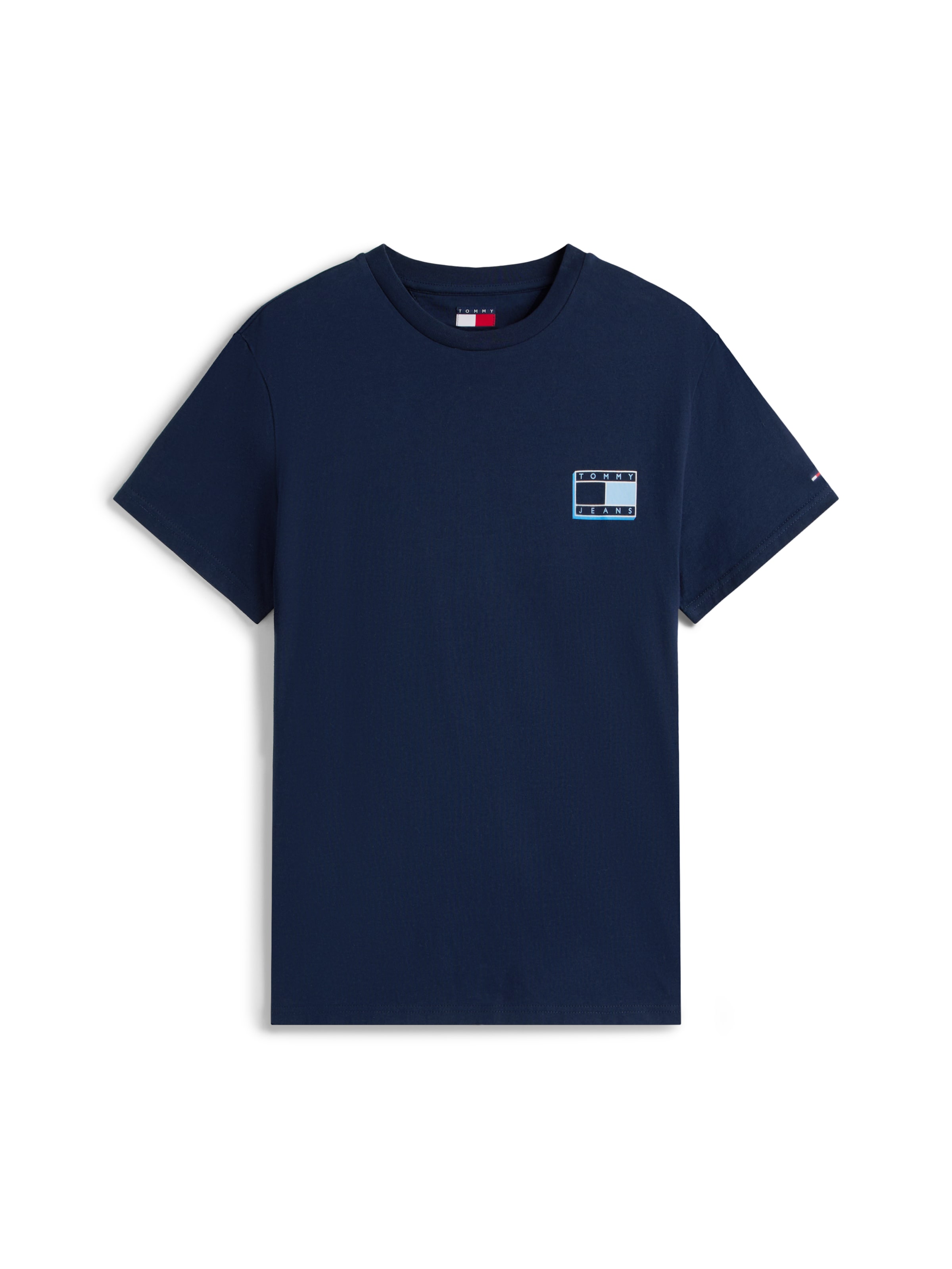 Tommy Jeans - Camiseta en azul: frente
