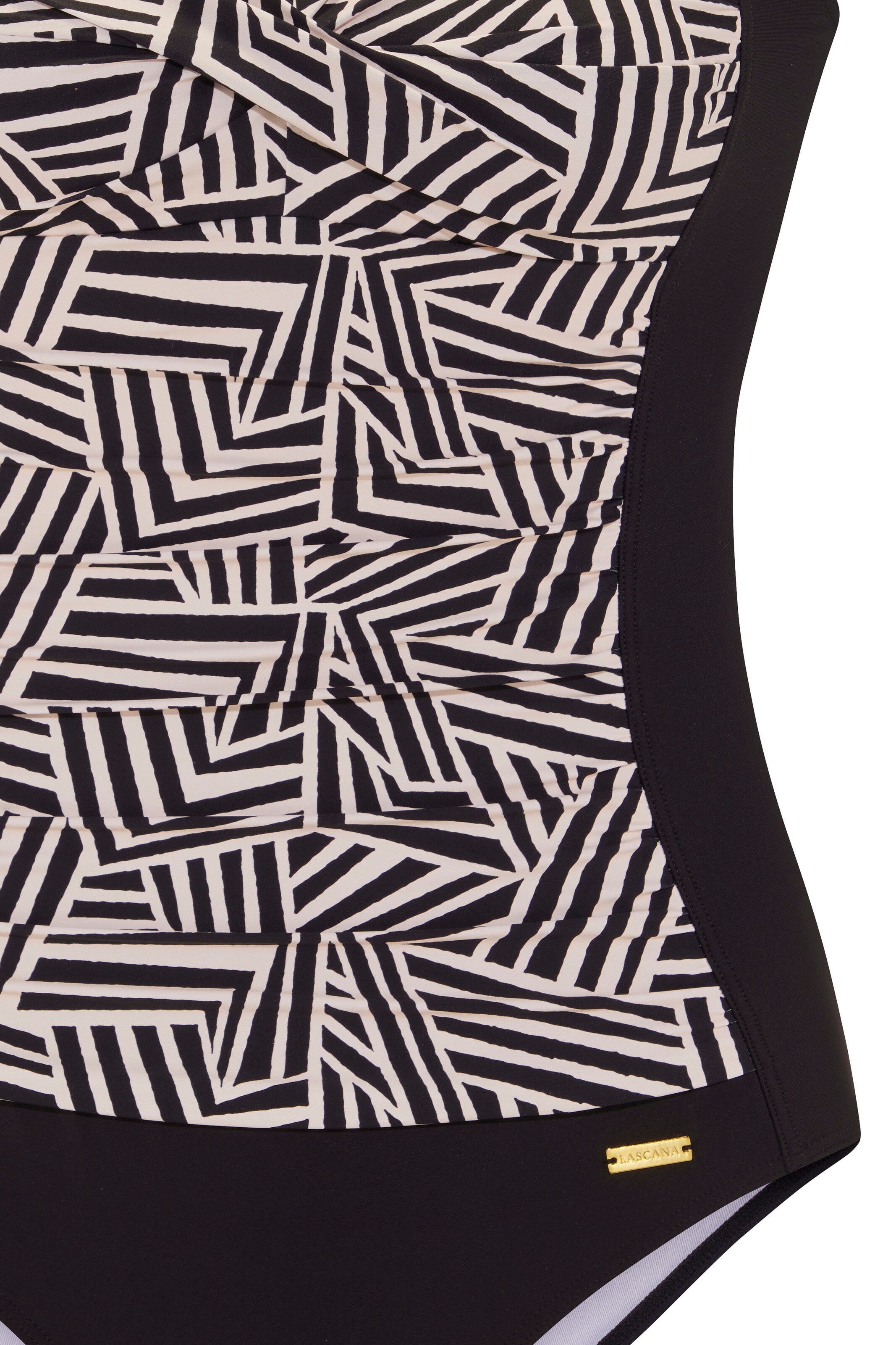 LASCANA Badedragt i sort