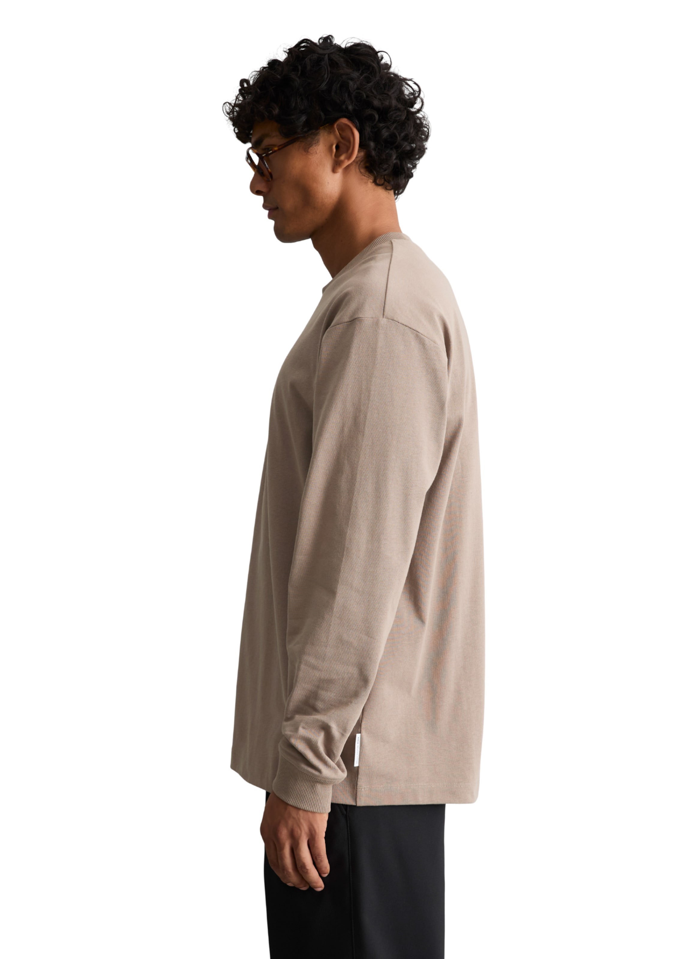 Marc O'Polo DENIM Shirt in Brown: side