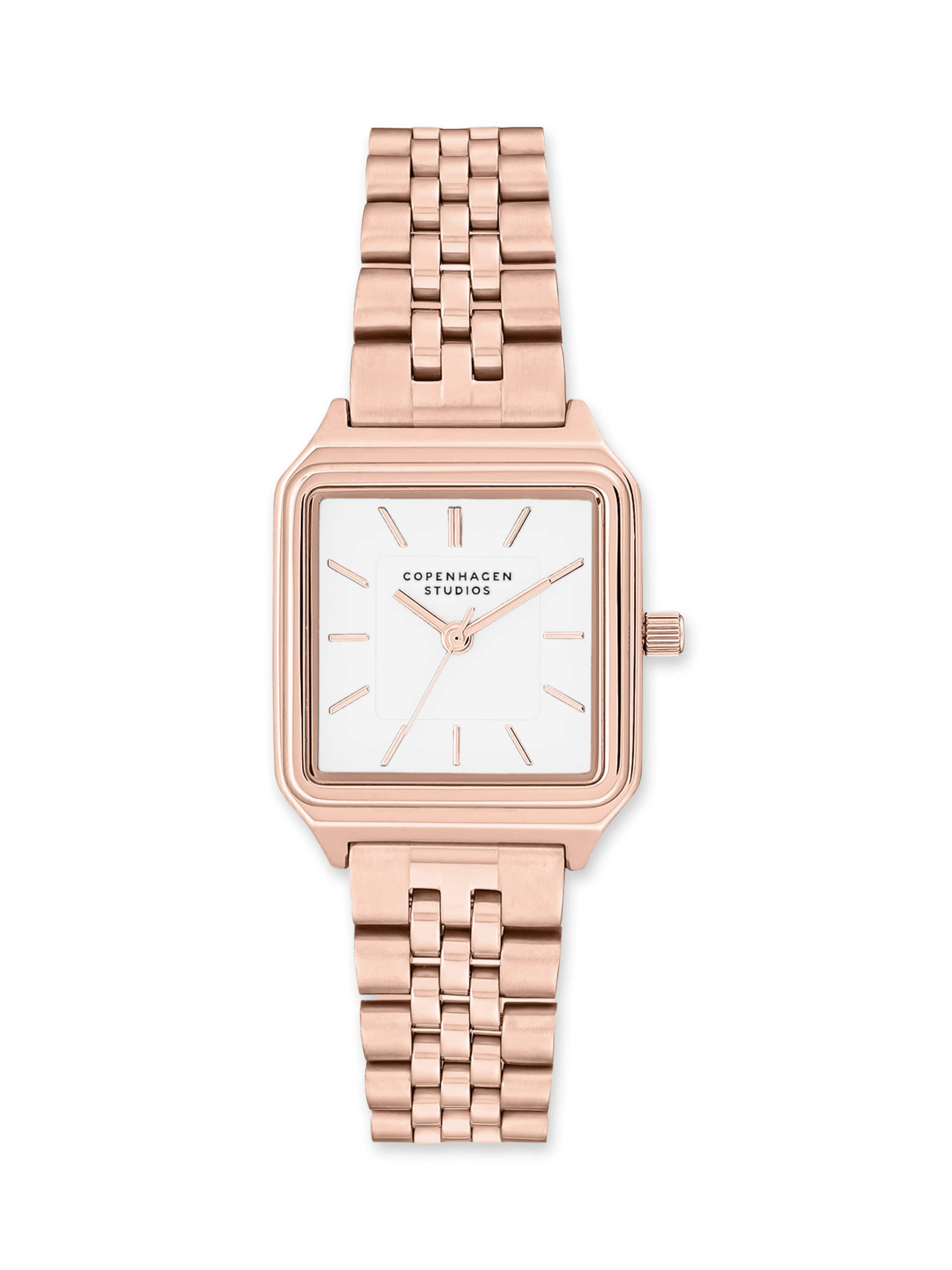 Montre à affichage analogique Copenhagen Studios en or