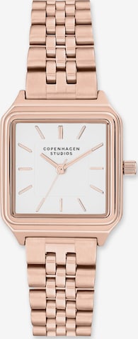 Copenhagen Studios Uhr in Gold: Vorderseite