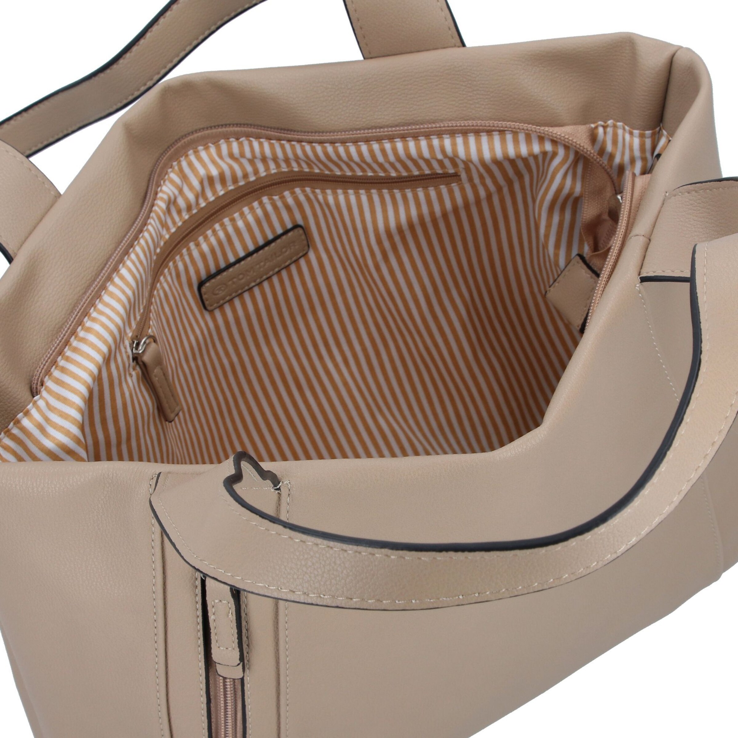 TOM TAILOR Shopper 'Yuma' in Beige