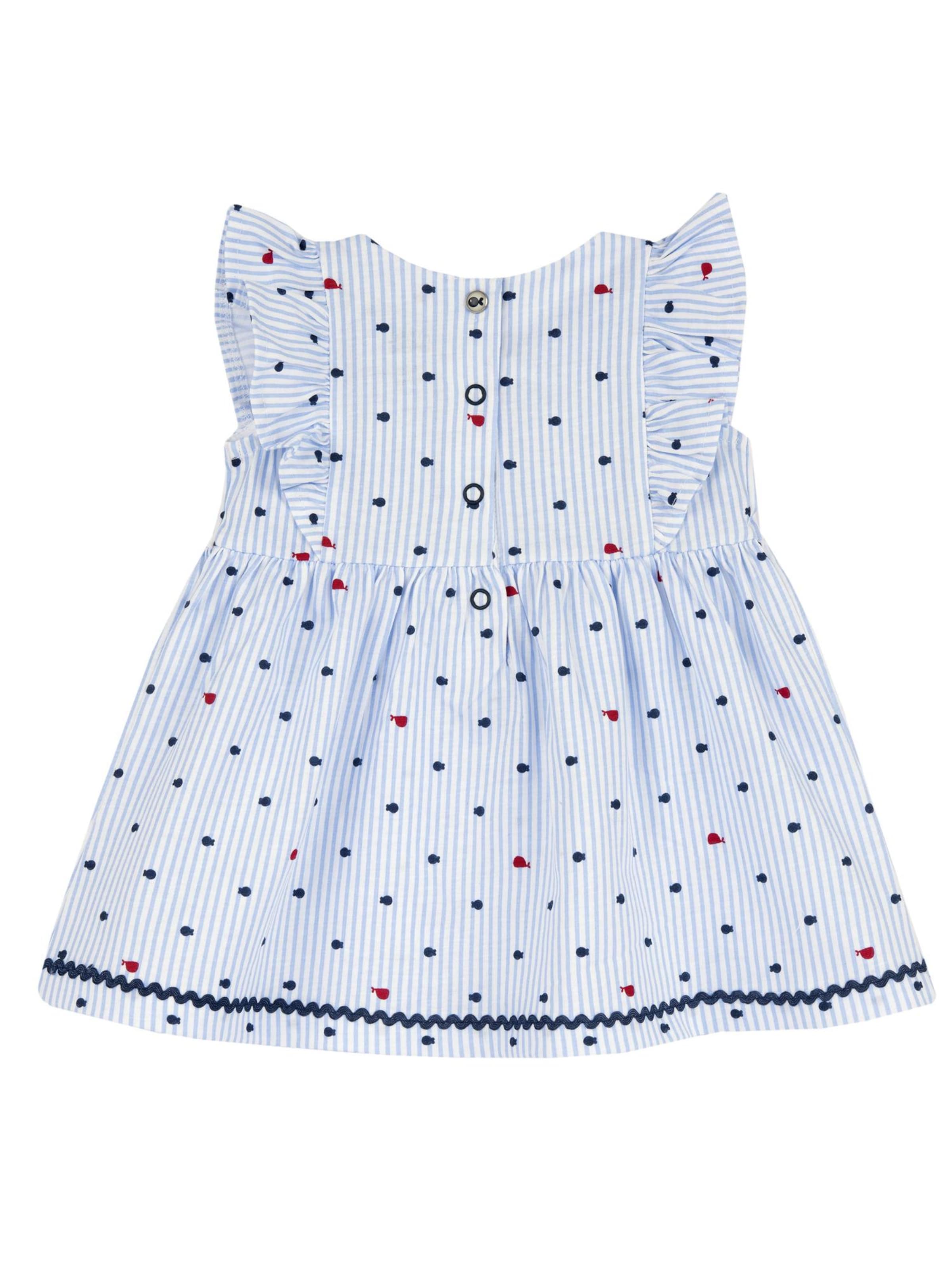 Chicco - Vestido en blanco