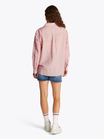 Tommy Jeans Blouse in Pink: back