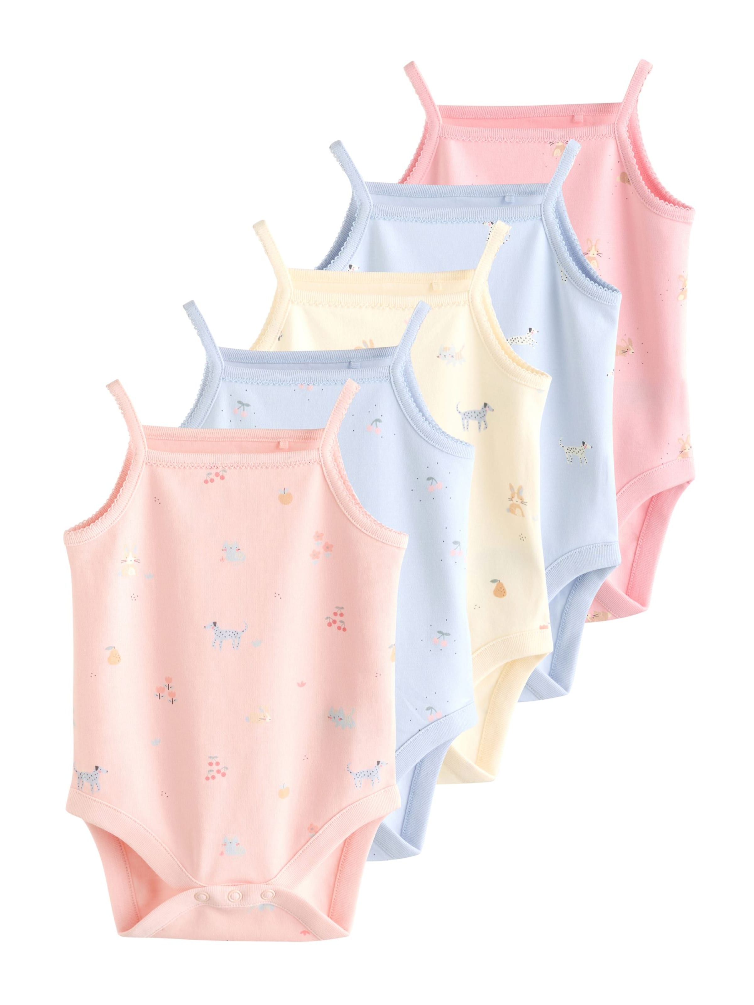 Next Dupačky/body – mix barev: přední strana