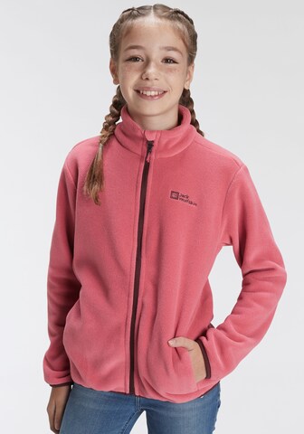 JACK WOLFSKIN Fleecejacke in Pink