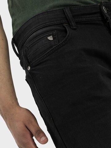 CAMEL ACTIVE Slimfit Jeans 'Madison' in Zwart