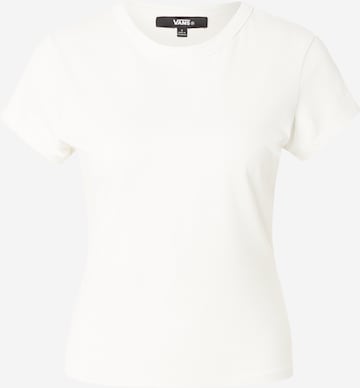 Tricou de la VANS pe alb: față