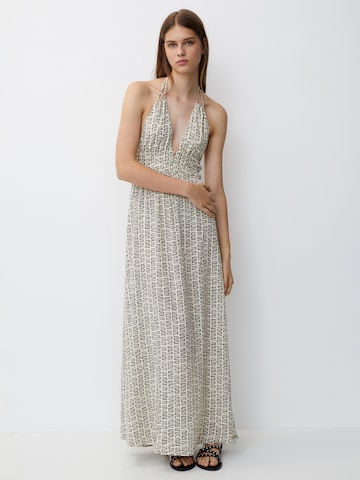 Pull&Bear Kleid in Beige: predná strana