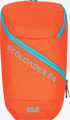 JACK WOLFSKIN Rucksack 'Ecoloader' in Orange: predná strana