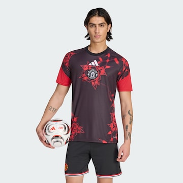 ADIDAS PERFORMANCE - Camiseta de fútbol 'Manchester United 26/27 Pre-Match' en rojo: frente