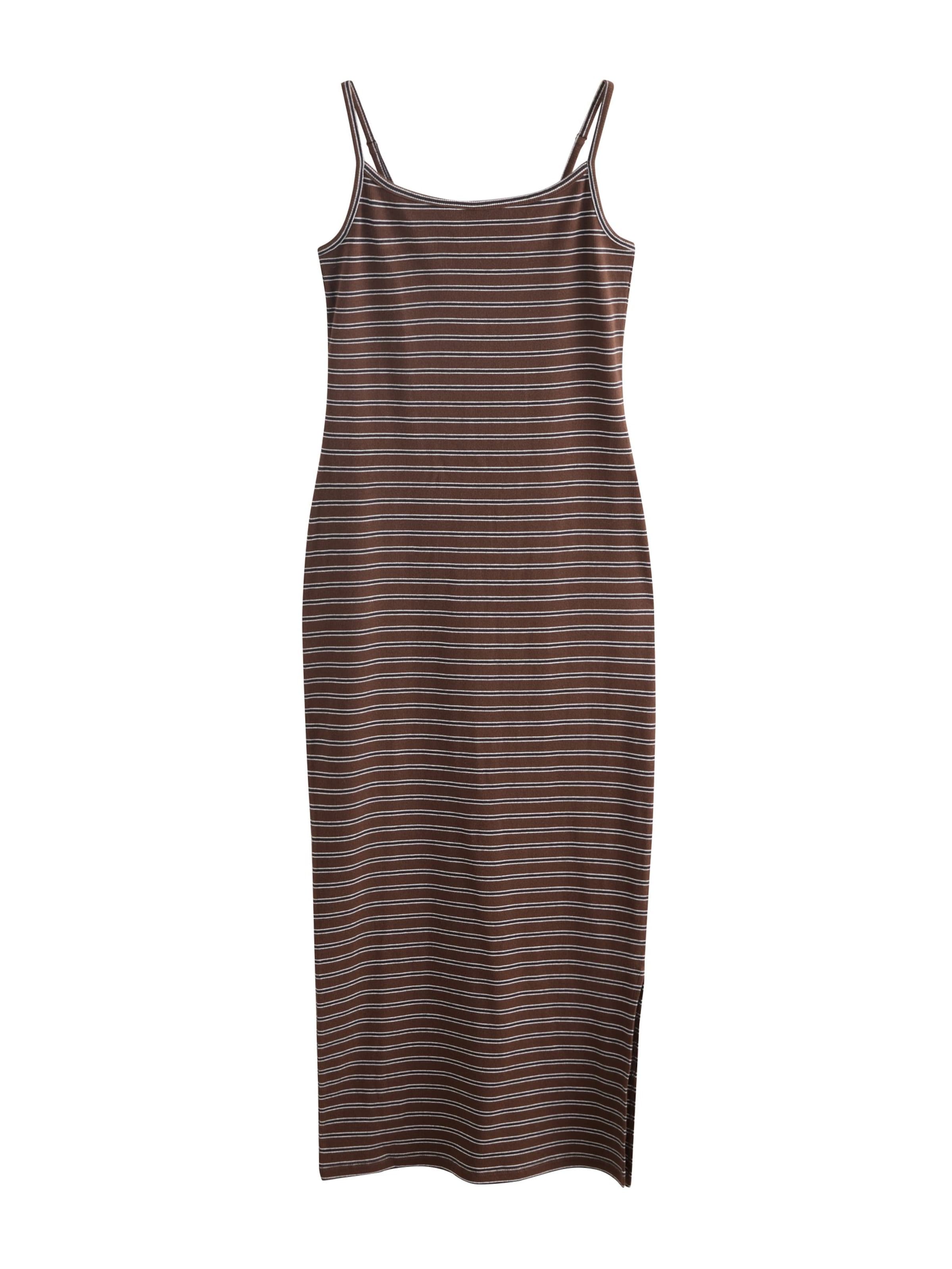 The Set Kleid in Braun