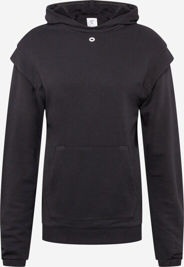 REEBOK Sweat de sport en gris clair / noir / blanc, Vue avec produit
