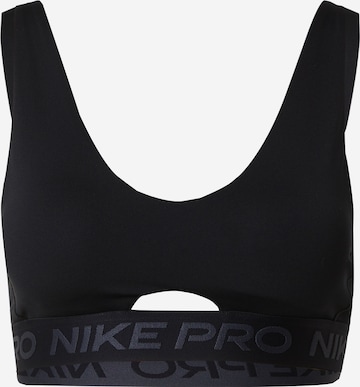 NIKE Bralette Sports Bra 'INDY' in Black: front