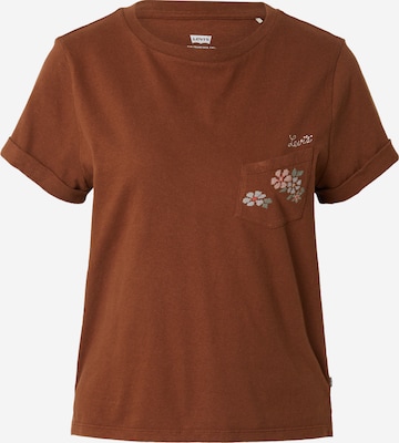 Tricou 'MARGOT' de la LEVI'S ® pe maro: față