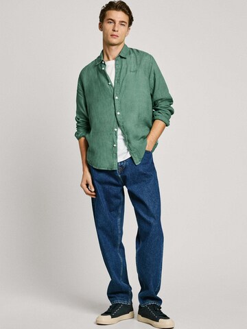 Coupe regular Chemise 'Arnau' Pepe Jeans en vert