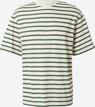 Marškinėliai 'Michel' iš DAN FOX APPAREL, spalva – žolės žalia / vilnos balta, Prekių apžvalga