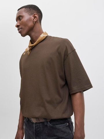 JACK & JONES Shirt 'JJEBradley' in Brown