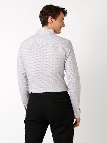 DESOTO Slim fit Zakelijk overhemd in Grijs