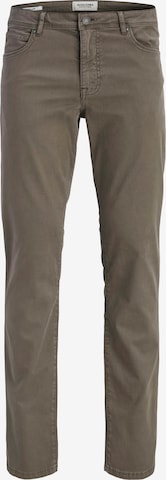 JACK & JONES Bukser 'JPSTCLARK FINN' i brun: forside