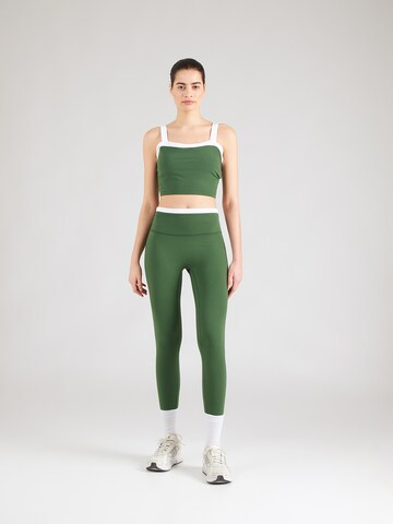 Abercrombie & Fitch Спортен топ в зелено