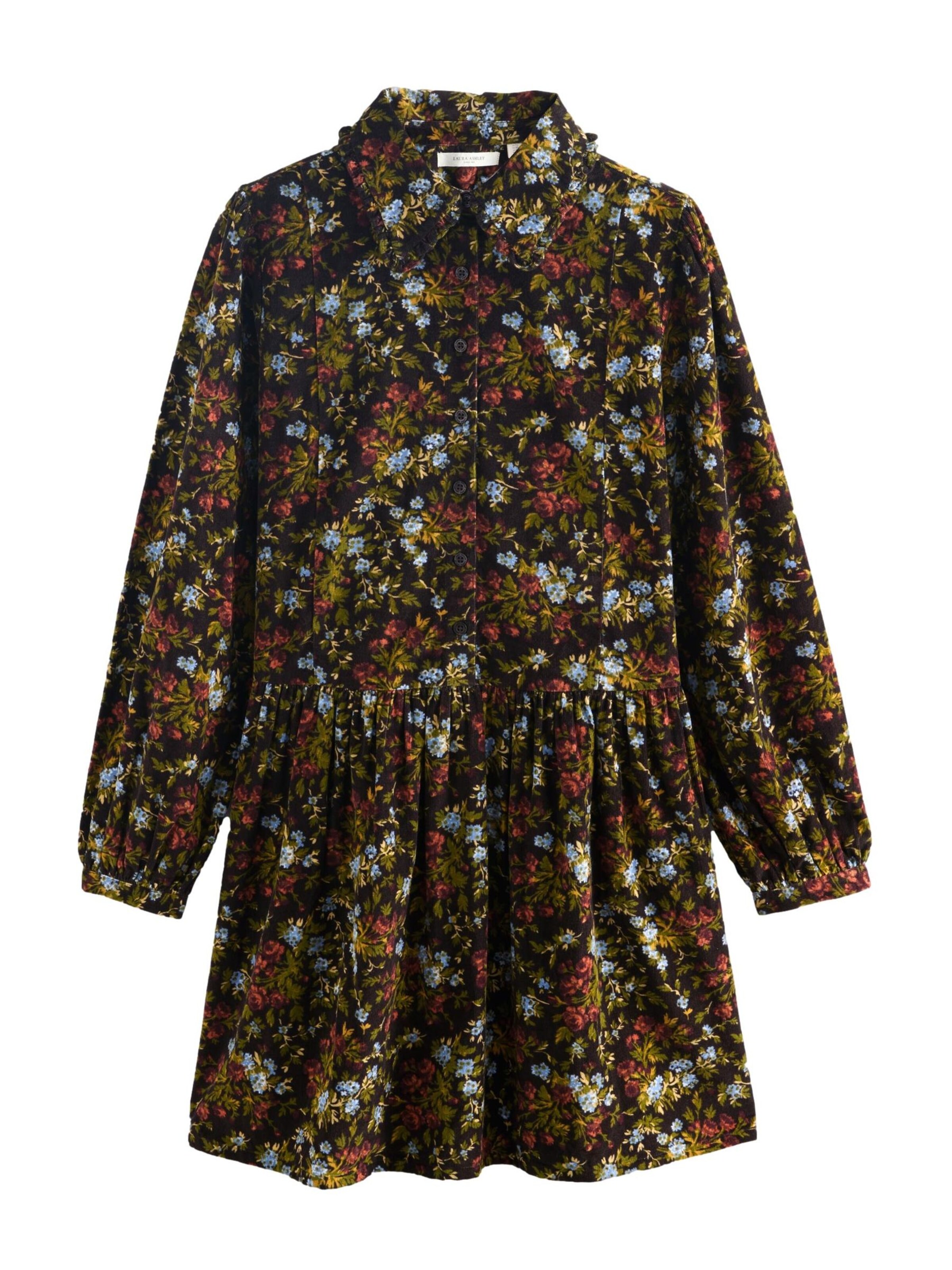 Robe LAURA ASHLEY en marron : devant