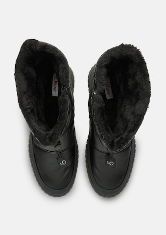 s.Oliver Snowboots in Schwarz: oben