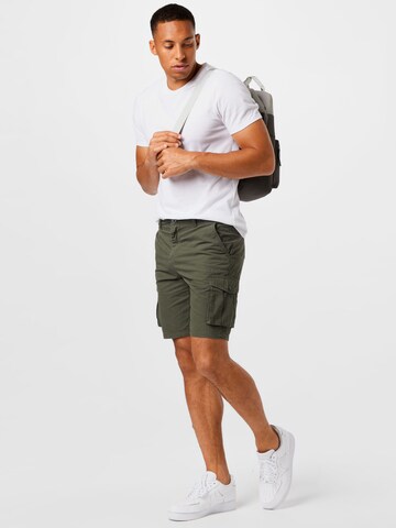 River Island Regular Cargo Pants in Green