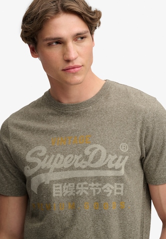 Superdry & Co Μπλουζάκι 'HERITAGE' σε πράσινο