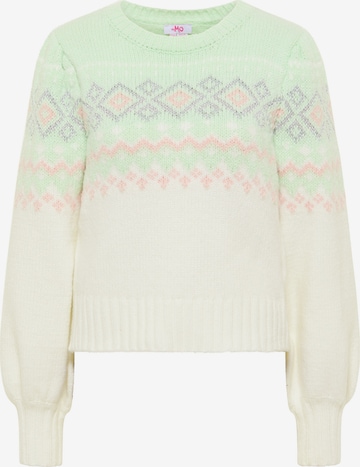 Pull-over MYMO en vert : devant