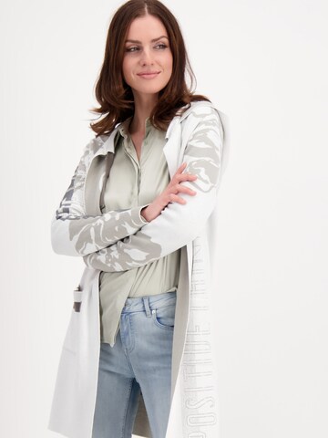 Cardigan monari en blanc : devant