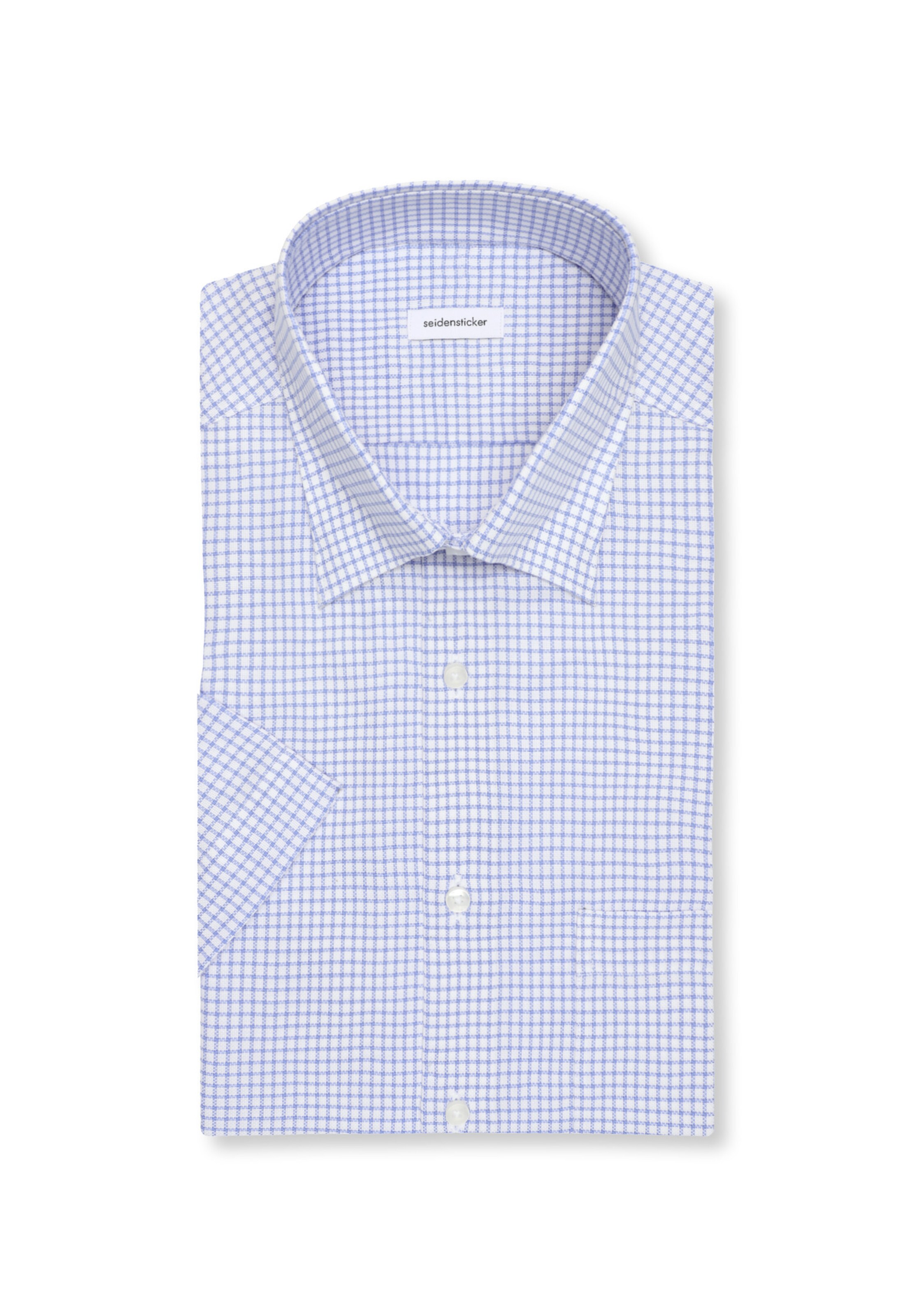 SEIDENSTICKER Regular fit Button Up Shirt in Blue