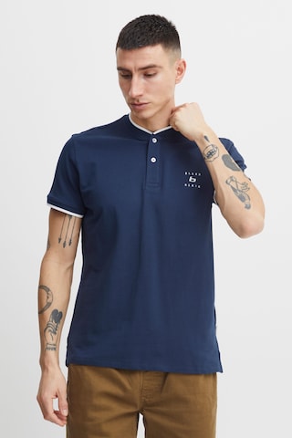 BLEND Shirt 'Polo' in Blau: predná strana