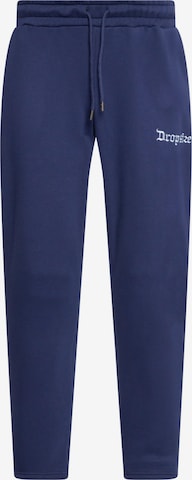 Dropsize Lużny krój Spodnie sportowe w kolorze niebieski: przód