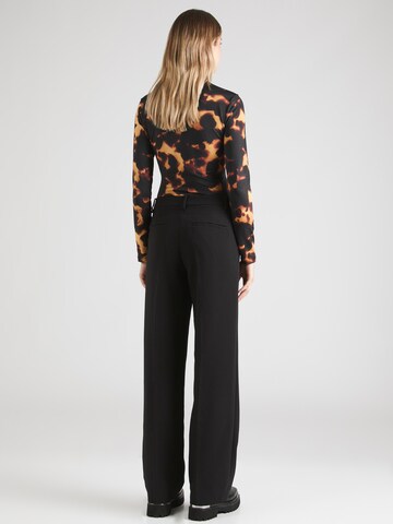 Lindex Regular Pantalon 'Noor' in Zwart