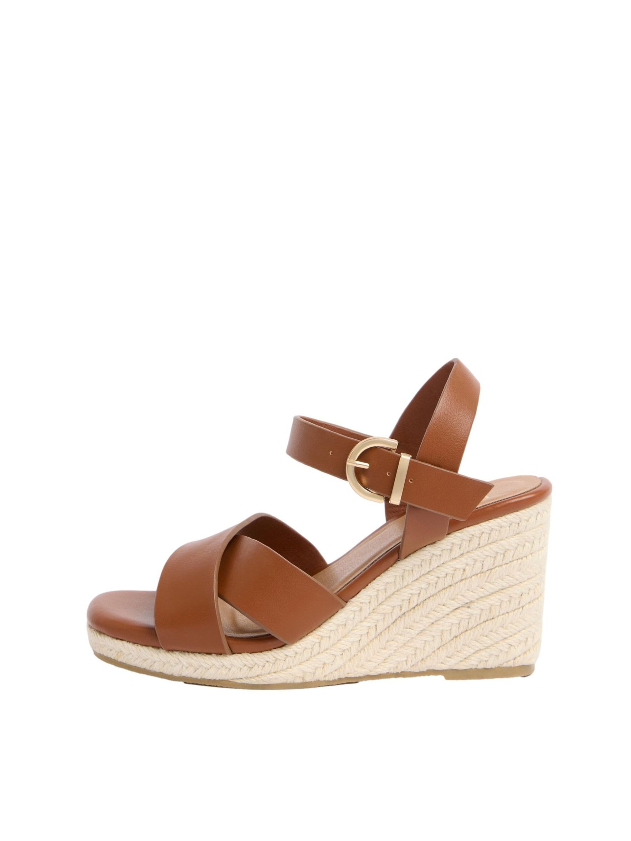 Friends Like These Sandal in Brown: front