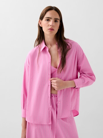 Scalpers Blouse in Roze: voorkant