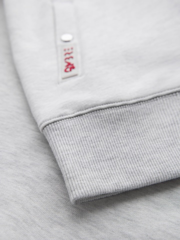 Sweat-shirt 'OM-SSZP-0219' Ombre en gris