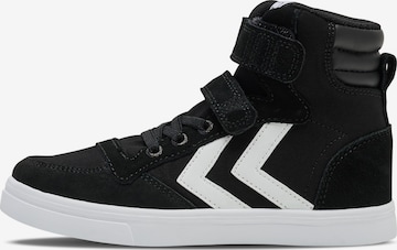 Hummel Trainers 'Slimmer Stadil' in Black: front