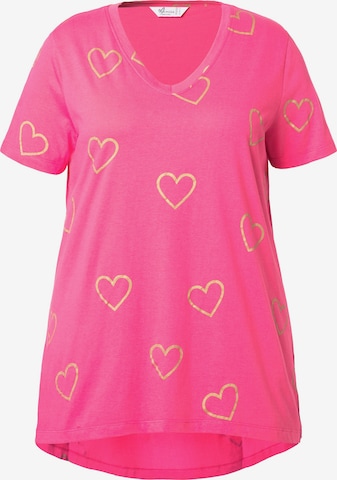 T-shirt MIAMODA en rose : devant